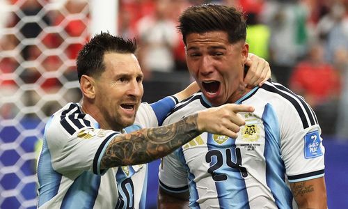 Argentina với bàn mở tỷ số