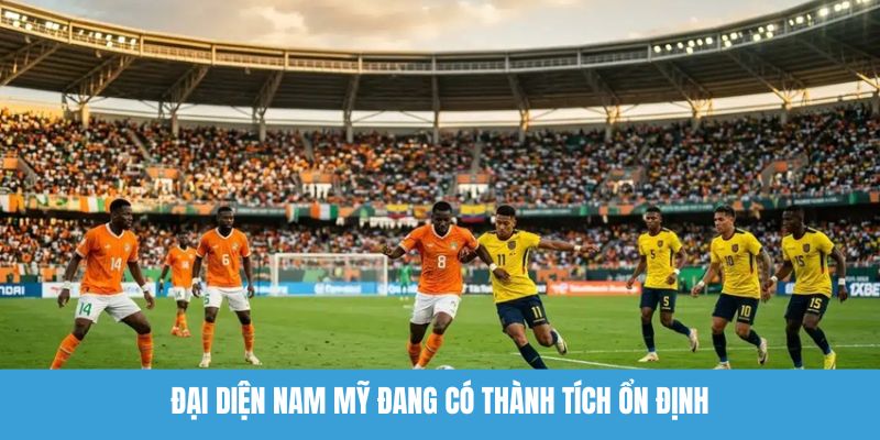 Đại diện Nam Mỹ đang có thành tích ổn định