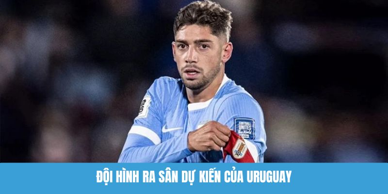 Đội hình ra sân dự kiến của Uruguay