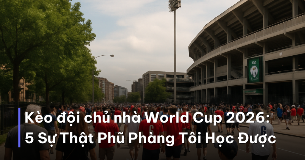 Kèo đội chủ nhà World Cup 2026: 5 Sự Thật Phũ Phàng Tôi Học Được