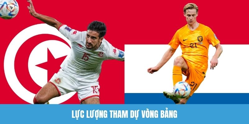 Lực lượng tham dự vòng bảng