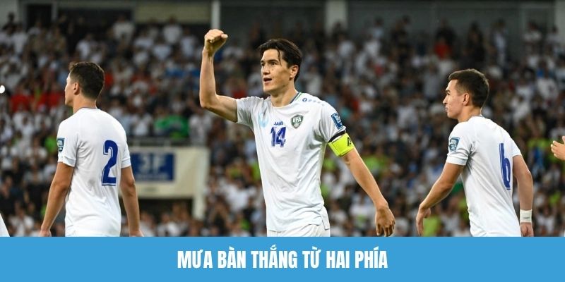 Mưa bàn thắng từ hai phía
