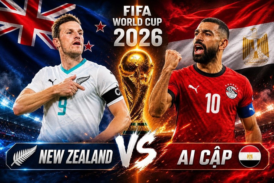 TRỰC TIẾP New Zealand 1–3 Ai Cập: Lại là không chiến, Ai Cập bứt xa!