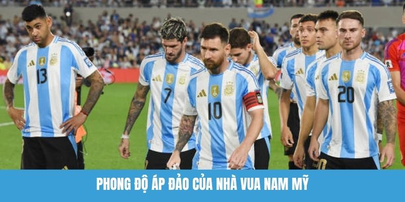 Phong độ áp đảo của nhà vua Nam Mỹ