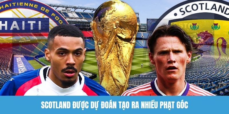 Scotland được dự đoán tạo ra nhiều phạt góc