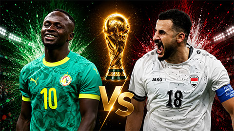 Kết quả chung cuộc Senegal vs Iraq