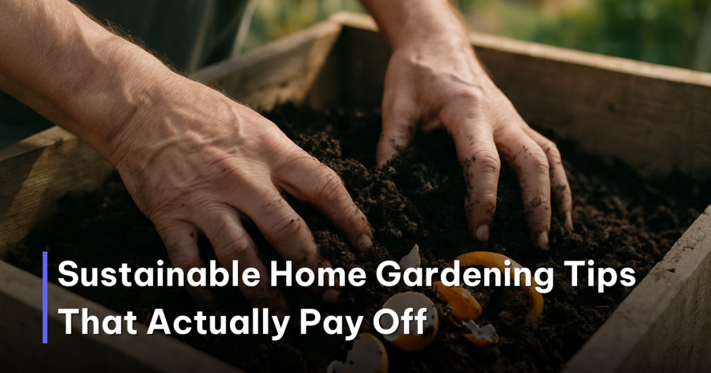 Sustainable Home Gardening Tips That Actually Pay Off