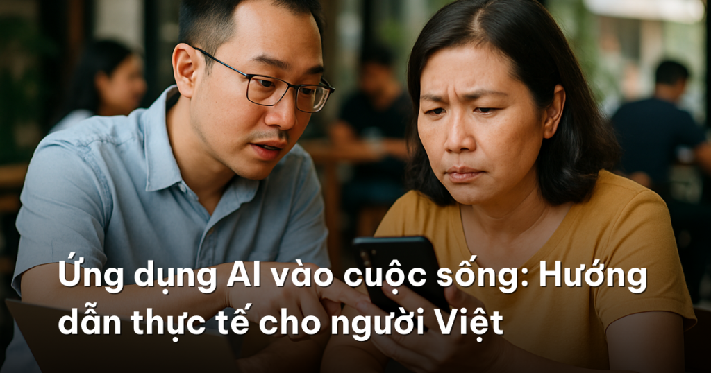 Ứng dụng AI vào cuộc sống: Hướng dẫn thực tế cho người Việt