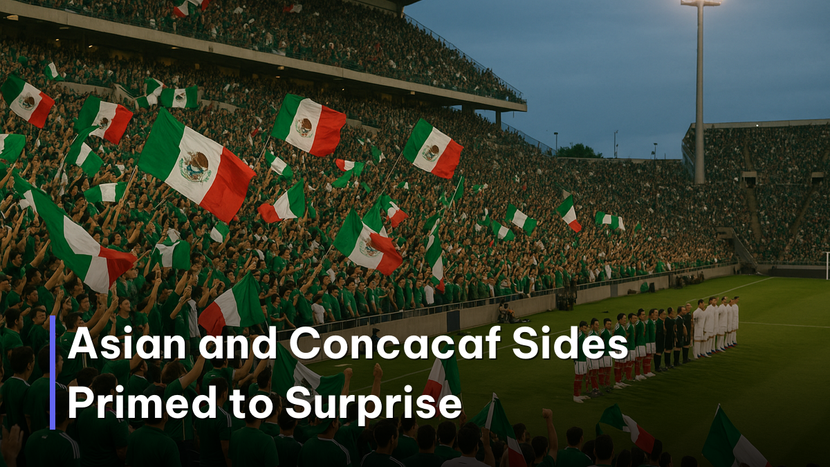 Home-crowd boost for Concacaf world cup 2026 group stage dark horse teams