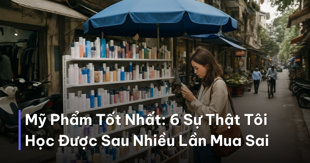 Mỹ Phẩm Tốt Nhất: 6 Sự Thật Tôi Học Được Sau Nhiều Lần Mua Sai