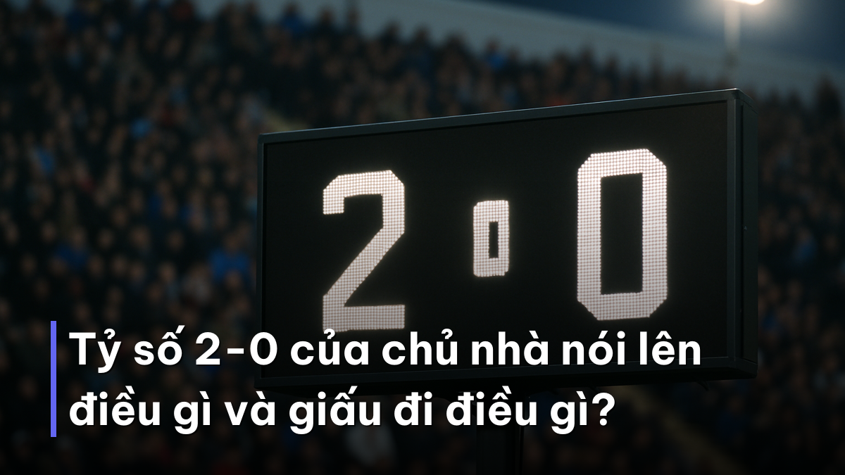 Tỷ số 2-0 của chủ nhà nói lên điều gì và giấu đi điều gì? Bảng tỷ số 2-0 khi soi kèo giao hữu trước World Cup 2026